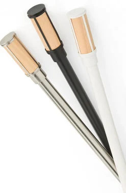 Best GoodHome Barre à rideaux Asian Stick métal satin Ø16/19mm x L.120/210 cm