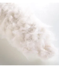 Douceur D'Intérieur Bas de porte MOUTON 80 x 10 cm - Imitation fourrure - 80x10cm - Blanc* Boudin De Porte