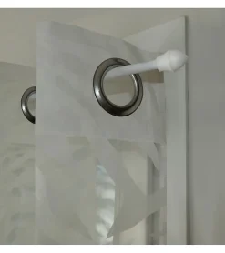 Secodir BISTROT - Tringle Extensible 50-70 cm - diamètre 12/10 mm - Pour Vitrage* Barre De Rideau Pour Vitrage