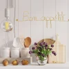 Clearance Bijoux De Mur Bon appétit - Sculpture fil de fer 40-50 cm -