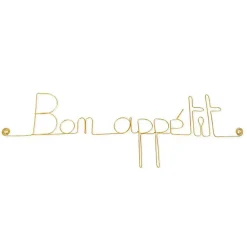 Clearance Bijoux De Mur Bon appétit - Sculpture fil de fer 40-50 cm -