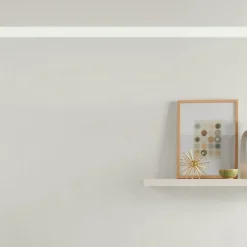 Hot GoodHome Bordure adhésive vinyle expansé Molis blanc