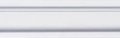 GoodHome Bordure adhésive vinyle expansé Eperua blanc* Frise Murale