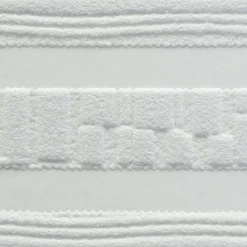 GoodHome Bordure adhésive vinyle expansé Gilia blanc* Frise Murale