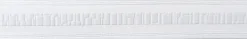 GoodHome Bordure adhésive vinyle expansé Gilia blanc* Frise Murale