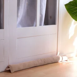 Outlet Paris Prix Boudin Bas de Porte en Coton 