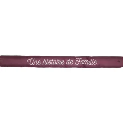 Linnea Boudin de porte 80 cm EN FAMILLE Rouge Bordeaux Histoire de famille* Boudin De Porte