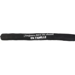 Linnea Boudin de porte 80 cm EN FAMILLE Noir Toujours bien au chaud* Boudin De Porte