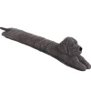 Linnea Boudin de porte 80 cm WOOF 100% polyester petit chigris velour cottelé* Boudin De Porte
