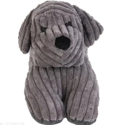 Linnea Boudin de porte 80 cm WOOF 100% polyester petit chigris velour cottelé* Boudin De Porte