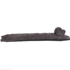 Linnea Boudin de porte 80 cm WOOF 100% polyester petit chigris velour cottelé* Boudin De Porte