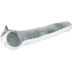 New Linnea Boudin de porte en polyester chat collection KAWAII gris et blanc