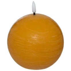 Atmosphera Créateur D'Intérieur Bougie boule LED Molia D.8cm jaune - Atmosphera* Bougie Et Senteur