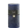 Clearance J-Line Bougie cylindrique 140H bleu 10x10x20 cm