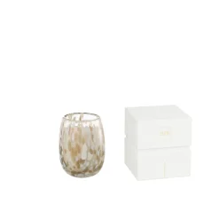 Clearance J-Line Bougie parfumée 90H dans pot en verre multicouleur 10x10x13.75 cm