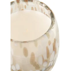 Clearance J-Line Bougie parfumée 90H dans pot en verre multicouleur 10x10x13.75 cm