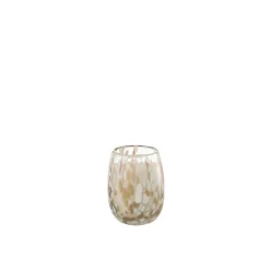 Clearance J-Line Bougie parfumée 90H dans pot en verre multicouleur 10x10x13.75 cm
