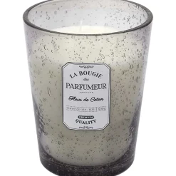 Clearance The Home Deco Factory Bougie parfumée pot en verre bulle gris clair 13x16 cm