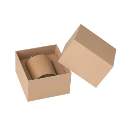 Best J-Line Bougie senteur 40H marron 14x9x14.5 cm