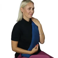 Vivezen Bouillotte longue chauffante - 12 x 80 cm - Bleu -* Bouillotte