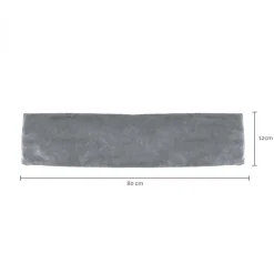 Vivezen Bouillotte longue chauffante - 12 x 80 cm - Bleu -* Bouillotte
