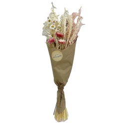 Sale Ornami Bouquet de fleur séchée H.55 cm pinkie