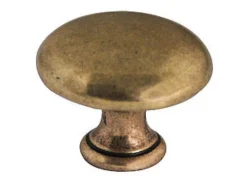 New Cadap Bouton anglais de diamètre 35mm zamak finition laitonné vieilli - - 8134/2S
