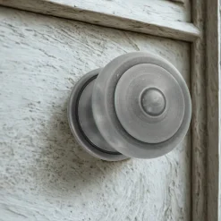 Secury-T Bouton Boule de porte d'entrée rustique argent antique* Poignée De Porte Extérieure|Heurtoir