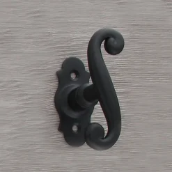 Secury-T Bouton de fenêtre fer forgé COQ noir* Poignée De Porte D'Entrée|Poignée De Porte Extérieure