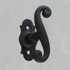Secury-T Bouton de fenêtre fer forgé COQ noir* Poignée De Porte D'Entrée|Poignée De Porte Extérieure