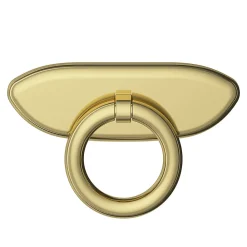 Discount GoodHome Bouton de meuble Armel or Ø6 x l.30,7 x h. 1 cm