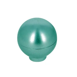 Best Bouton de meuble arrondi Ferel vert foncé Ø2.7cm x P.2.9cm
