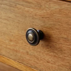 Bouton de meuble arrondi Rohan bronze Ø3.3 cm* Bouton De Meuble