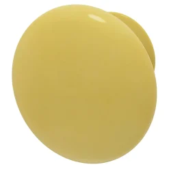Online GoodHome Bouton de meuble arrondi Porcelaine Vras Ø3.2cm x p.2.5cm