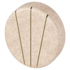 Discount GoodHome Bouton de meuble arrondi Rubian rose Ø4.1cm x p.2.9cm