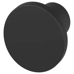 GoodHome Bouton de meuble arrondi Dotz noir Ø3cm x l.3cm x h. 2.4cm x p.2.4cm* Bouton De Meuble