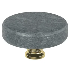 Discount GoodHome Bouton de meuble arrondi Rubian vert Ø3.5 cm
