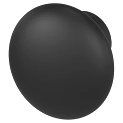 Discount GoodHome Bouton de meuble arrondi Govlin noir Ø2cm x H.1.5cm