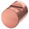 GoodHome Bouton de meuble arrondi Dizel gris Ø2cm x h. 2.5cm x p.2.5cm* Bouton De Meuble