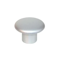 Discount Bouton de meuble arrondi Plastic gris Ø3.2cm x p.2.1cm