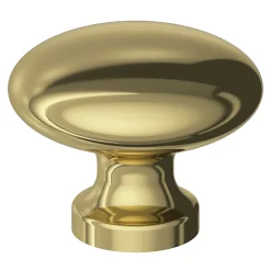 GoodHome Bouton de meuble arrondi Govlin gris Ø2cm x h. 1.5cm x p.1.5cm* Bouton De Meuble
