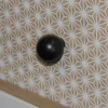 Bouton de meuble arrondi Ferel noir ⌀.27mm x L.27mm* Bouton De Meuble