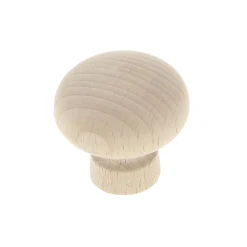 Bouton de meuble arrondi pine Ø3.3CM X L.3.3CM X H.3.3CM X P.2.8CM* Bouton De Meuble