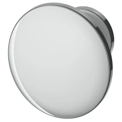 GoodHome Bouton de meuble arrondi Primel effet chromé Ø2.9 x l.2,9 mm x h. 2.1 cm* Bouton De Meuble