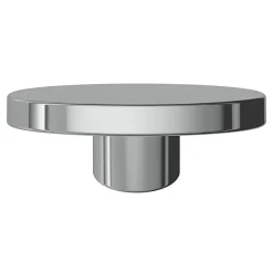 Online GoodHome Bouton de meuble arrondi Minzh gris ⌀.35mm x L.35mm