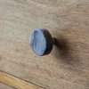 GoodHome Bouton de meuble arrondi Rubian gris Ø4.1 cm x l.4.1 cm x H.4.1 cm* Bouton De Meuble