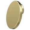 Outlet GoodHome Bouton de meuble arrondi Minzh or Ø3.5cm x l.3.5cm x h.2cm x p.2cm