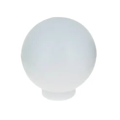 Bouton de meuble arrondi Ferel mat blanc Ø2.7 x l.20,7 cm