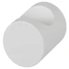 GoodHome Bouton de meuble arrondi Dizel mat blanc Ø2 x h. 2.5 cm* Bouton De Meuble