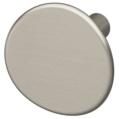 Discount GoodHome Bouton de meuble arrondi Meham gris Ø3.5cm x l.3.2cm x h. 3cm x p.3cm